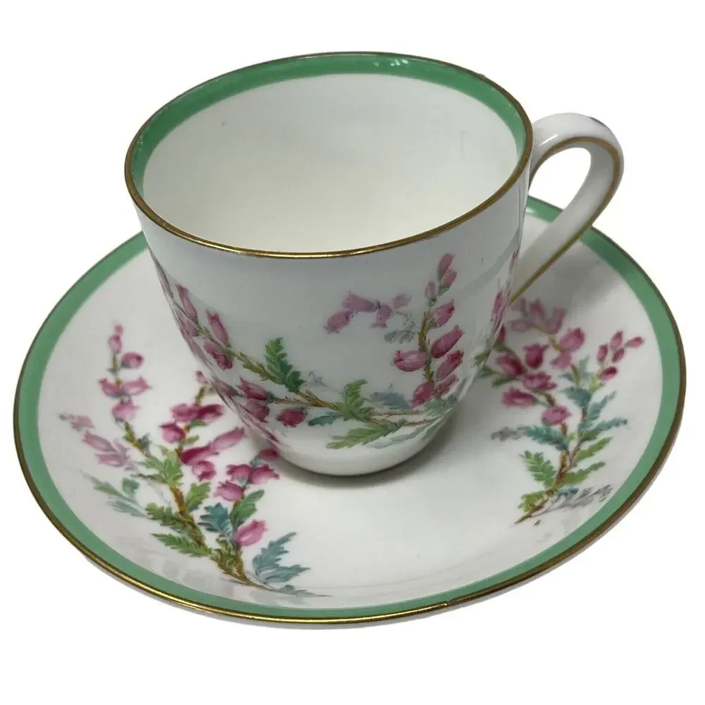 Royal Doulton Bell Heather‎ Demitasse Coffee Tea Cup 4788 Espresso Circa 1940s